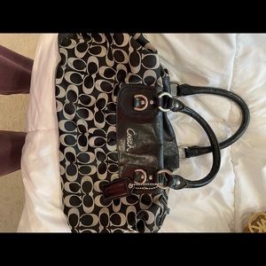 Coach purse. Larger tote good condition
